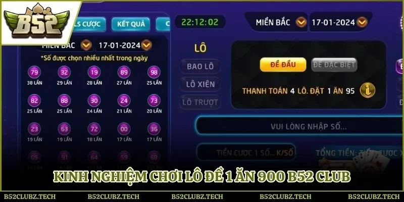 Kinh nghiệm đánh đề đúc kết từ cao thủ