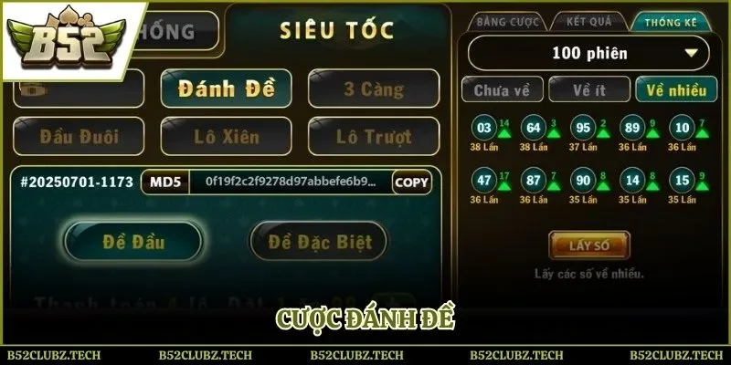 Đánh đề đơn giản, nhận tiền nhanh chóng