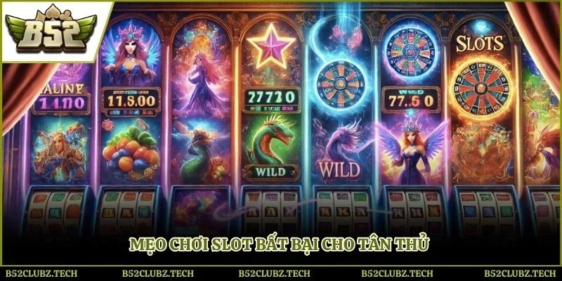 Mẹo chơi slot bất bại cho tân thủ 