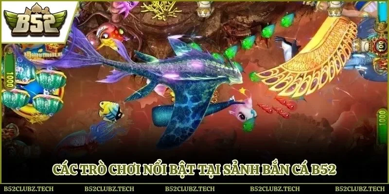 Nhiều trò chơi fishing thú vị tại cổng game