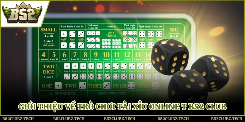 Tài xỉu là trò chơi dựa vào ba viên xí ngầu để đặt cược